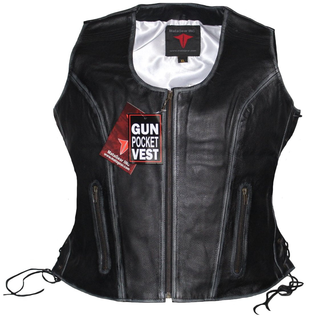 MG472 Motorcycle Ladies Vest image 5