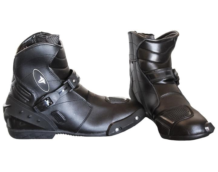 MOTORCYCLE RSS1-T NEW RIDING BLACK VENTED SHOES/BOOTS image 5
