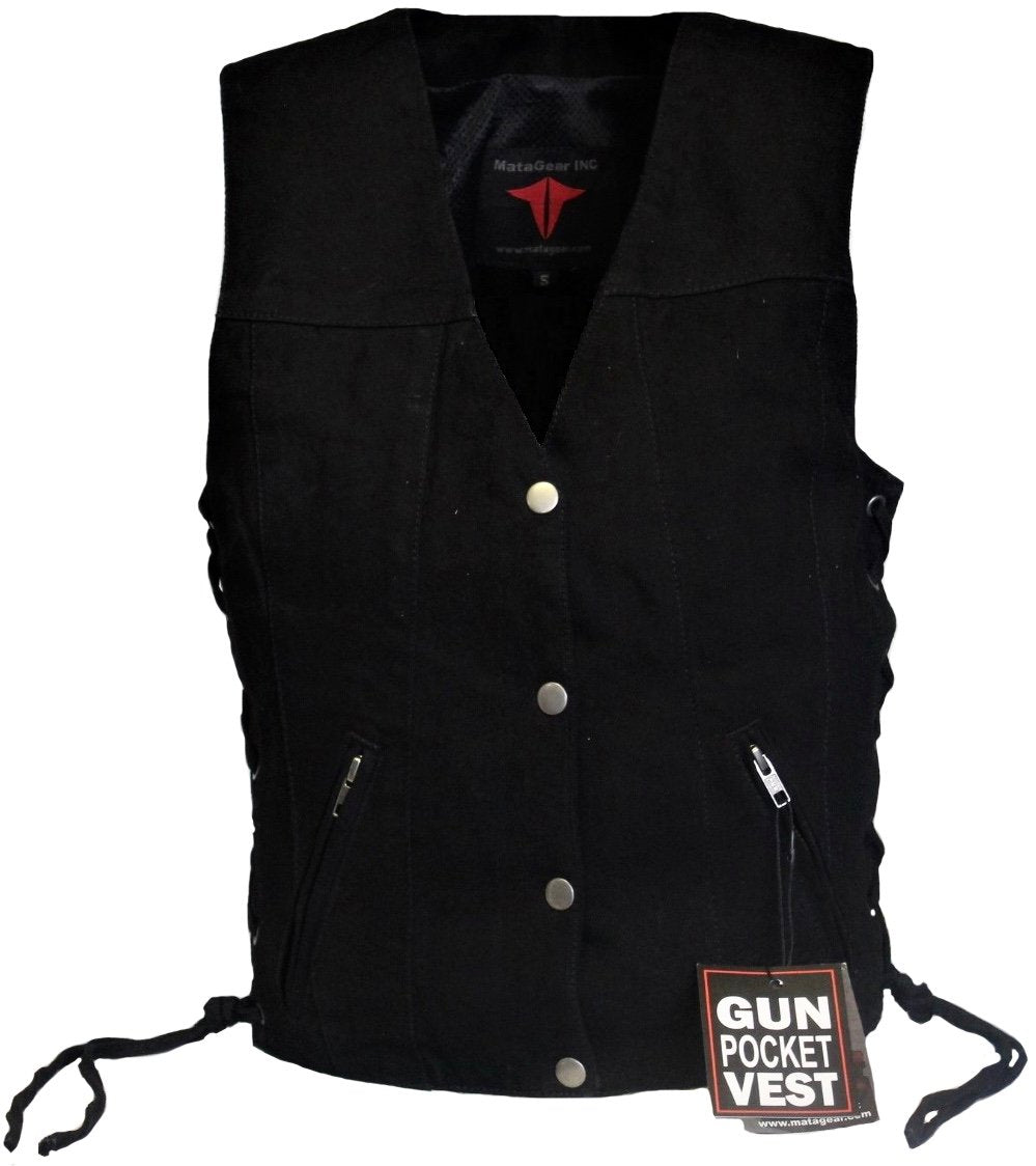 MG489 Motorcycle Women vest image 1