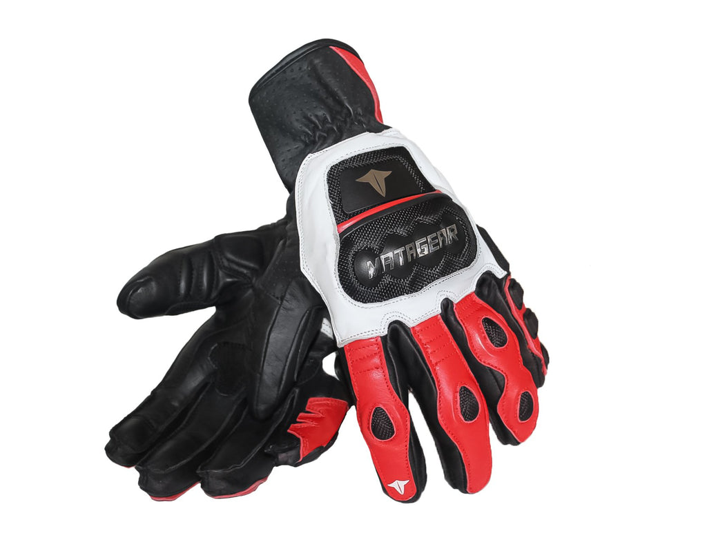 MG271 Titanium Kangaroo Motorcycle Gloves image 0