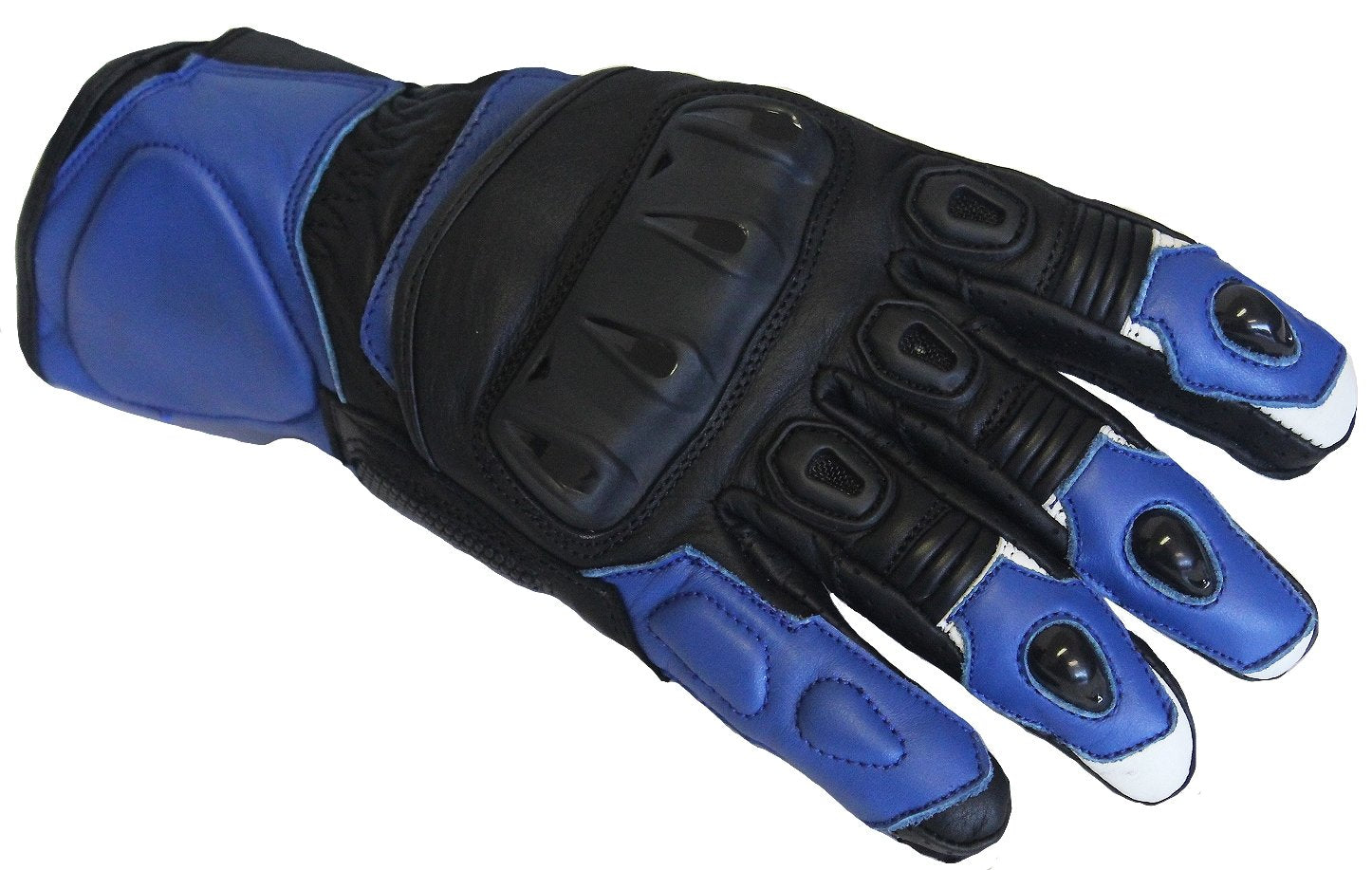 MG251 TPU Motorcycle Blue Gloves image 3