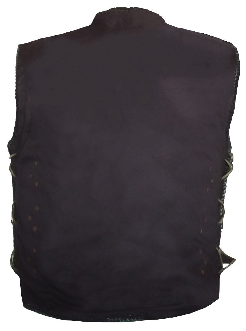 MG446 Mens Motorcycle Vest image 7