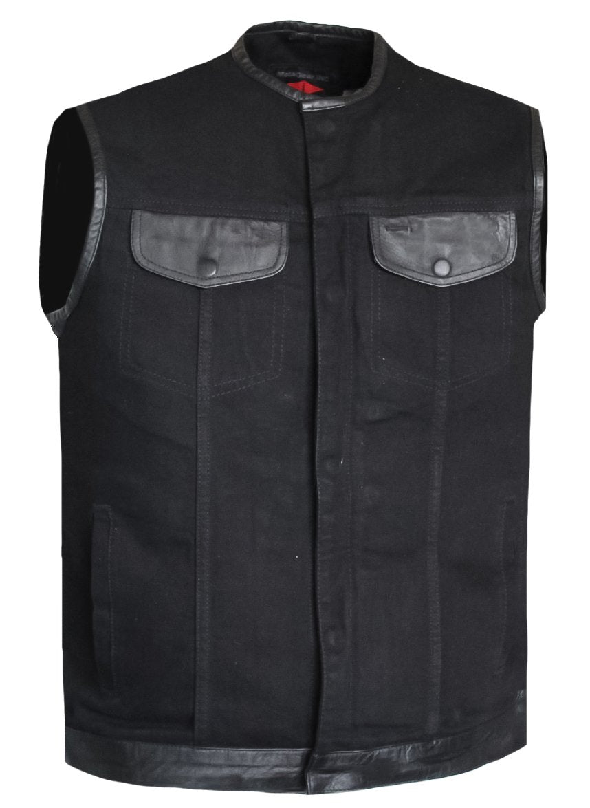 MG438 Motorcycle Mens Vest image 2