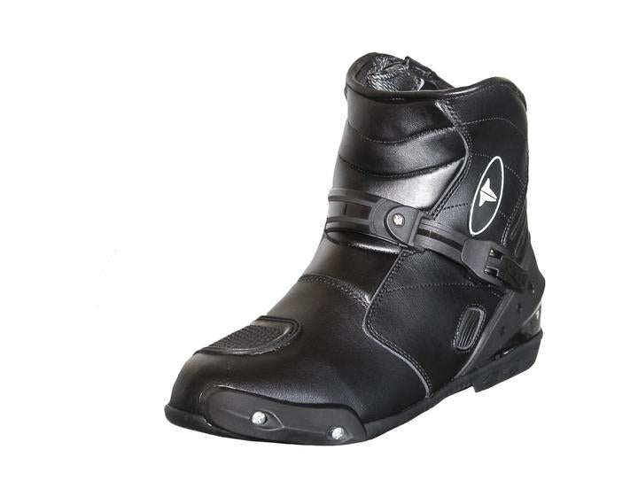 MOTORCYCLE RSS1-T NEW RIDING BLACK VENTED SHOES/BOOTS image 1