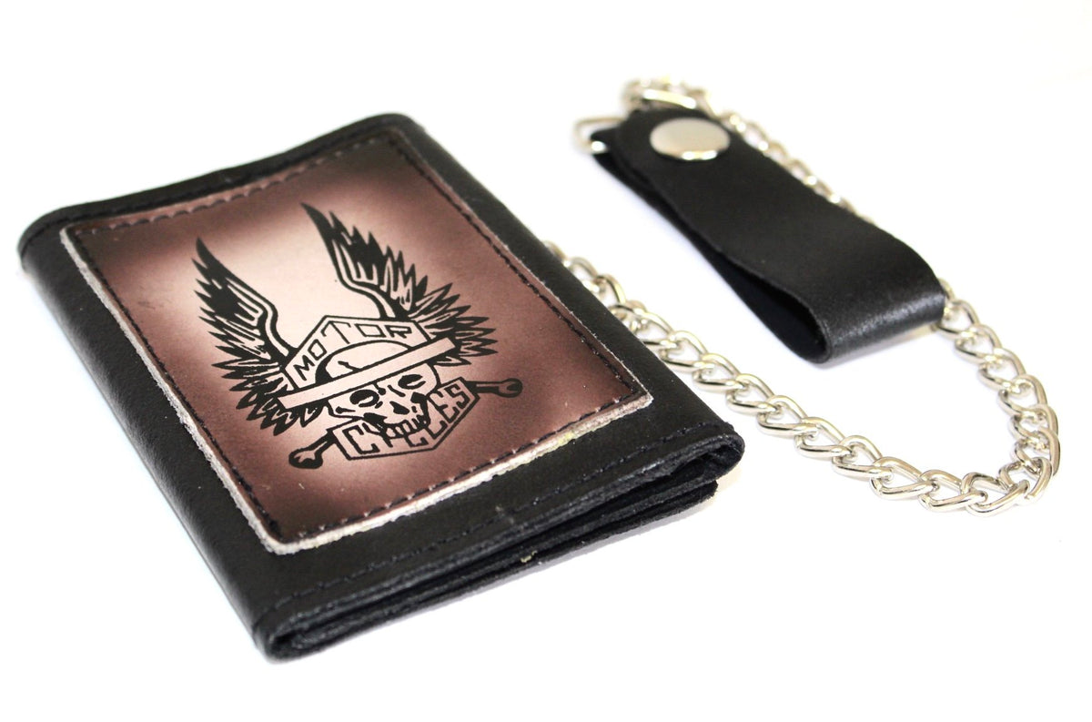 MG1853 Mens Motorcycle Wallet image 0