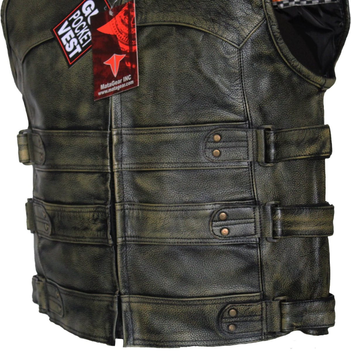 MG406 Motorcycle Vest image 2