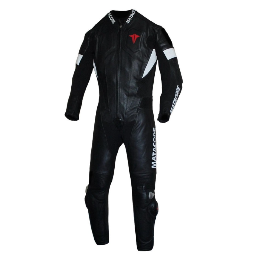 Matagear MG303 Motorcycle One Piece Riding Leather Tista Suit CE Approved Protection image 0
