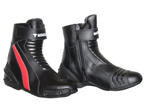 MOTORCYCLE NEW RIDING 6015 RED CE RATED SHOES/BOOTS image 10
