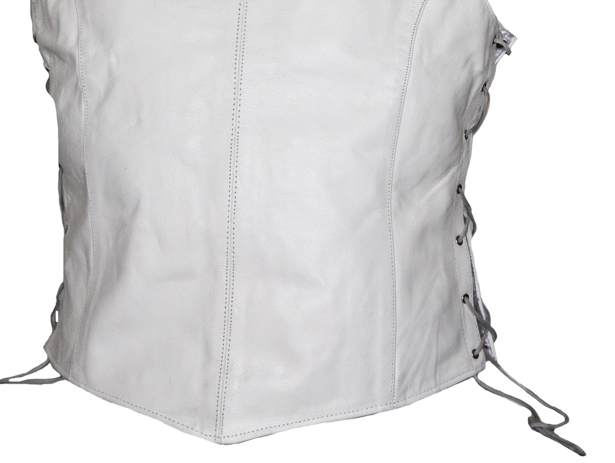 MG458 Motorcycle Women Vest image 2