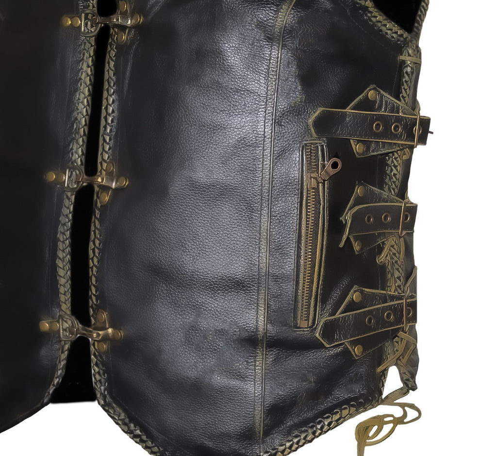 MG446 Mens Motorcycle Vest image 3