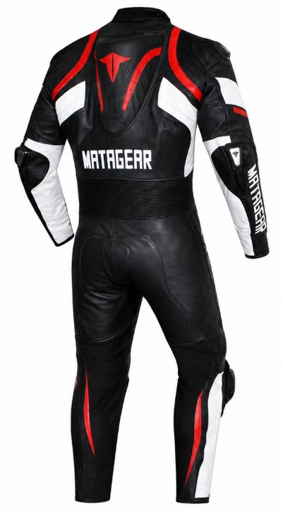 Matagear MG393 One Piece Motorcycle Riding Kangaroo Leather Suit