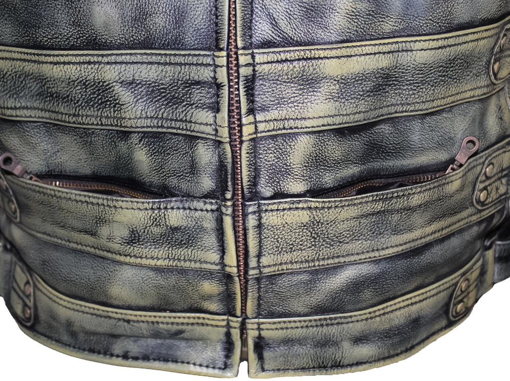 MG101 Motorcycle Leather Jacket image 5