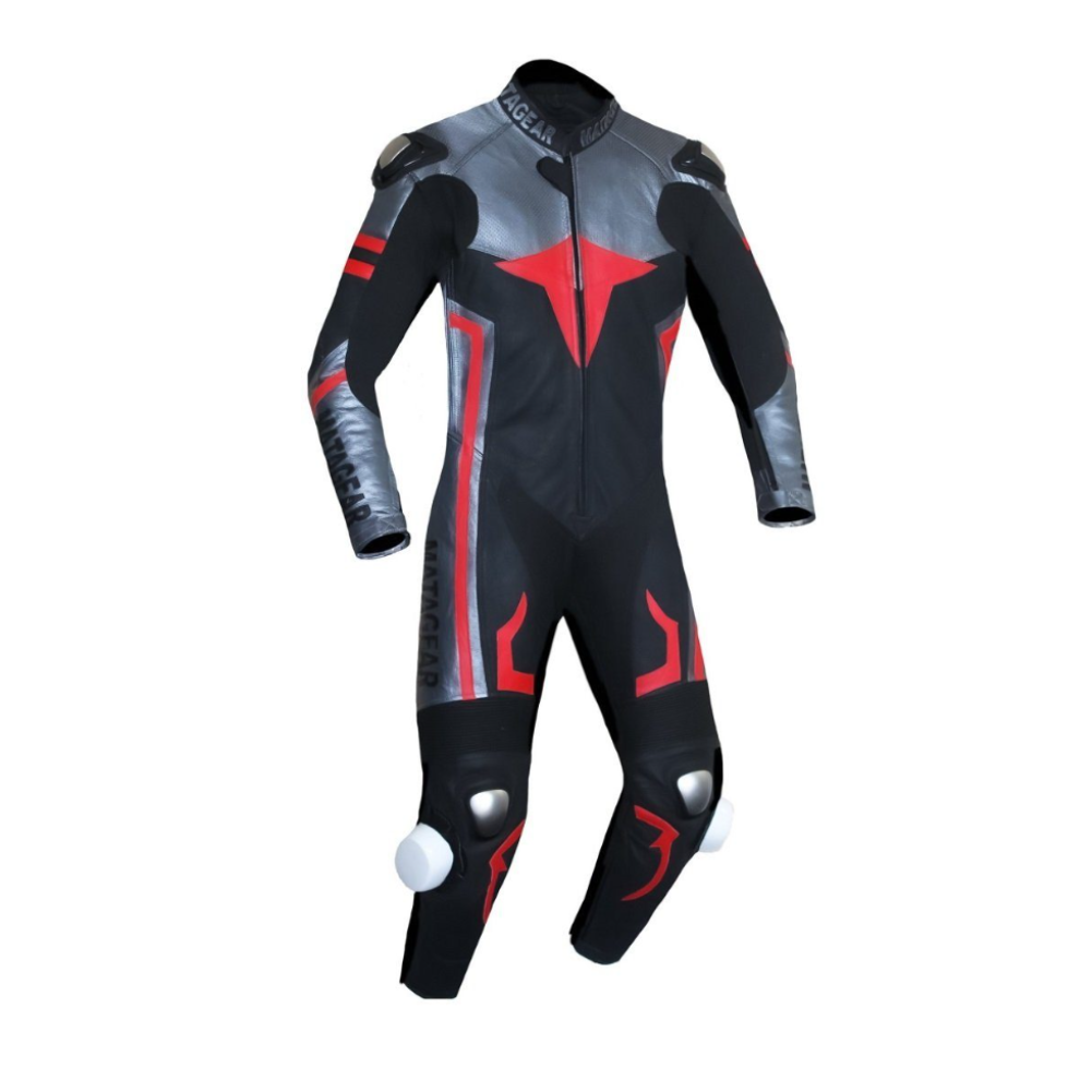 Matagear MG396 One Piece Motorcycle Riding Kangaroo Leather Suit image 0