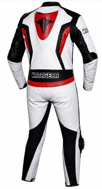 Matagear MG382 Motorcycle One Piece Riding Leather Iris Suit CE Approved Protection