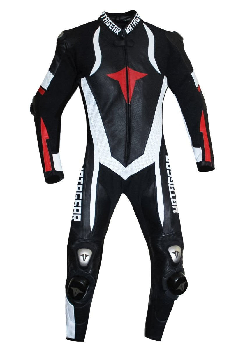 Matagear MG393 One Piece Motorcycle Riding Kangaroo Leather Suit image 4