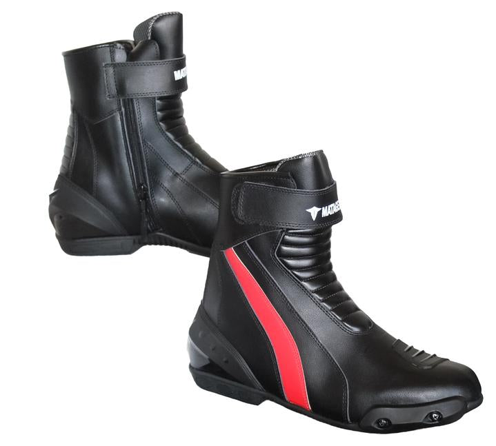 MOTORCYCLE NEW RIDING 6015 RED CE RATED SHOES/BOOTS image 9