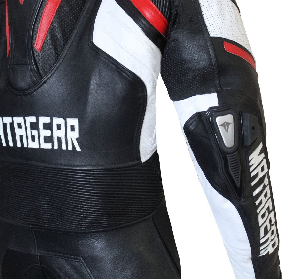 Matagear MG393 One Piece Motorcycle Riding Kangaroo Leather Suit image 3