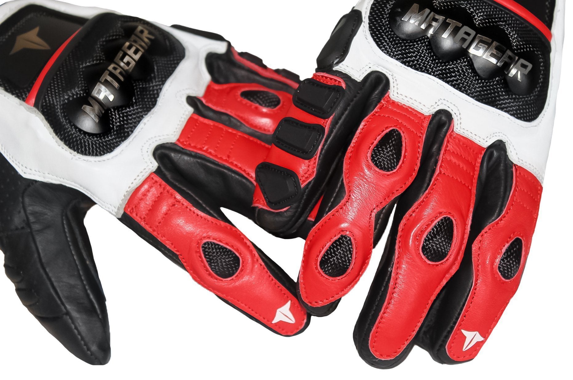 MG271 Titanium Kangaroo Motorcycle Gloves image 4