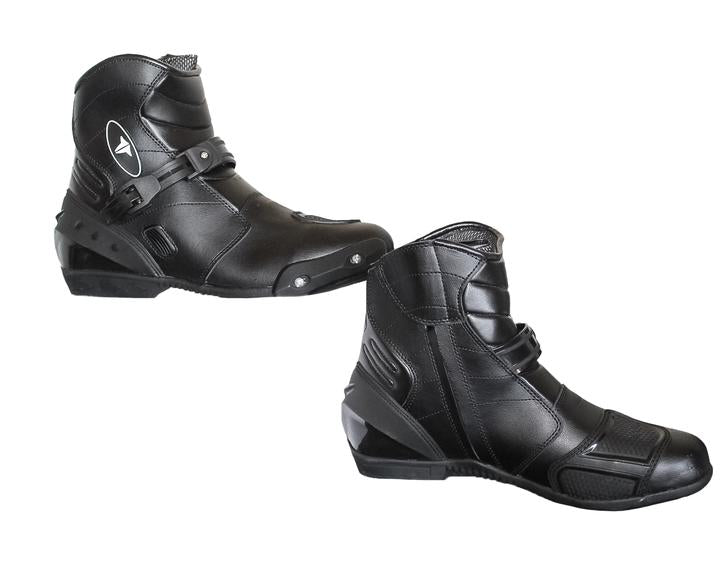 MOTORCYCLE RSS1-T NEW RIDING BLACK VENTED SHOES/BOOTS image 8
