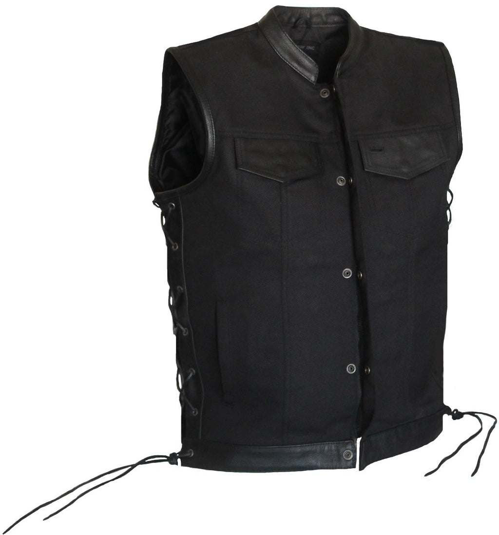 MG405 AIRTEX Motorcycle Vest with Laces image 2
