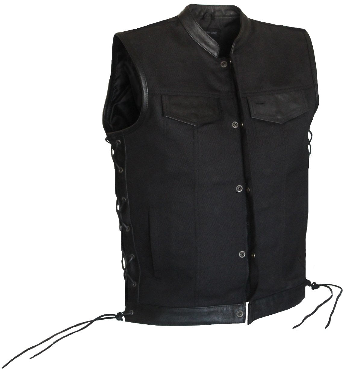 MG405 AIRTEX Motorcycle Vest with Laces image 2