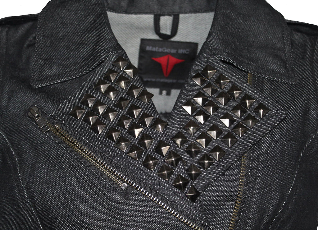 MG473BLK Motorcycle Ladies Vest image 1