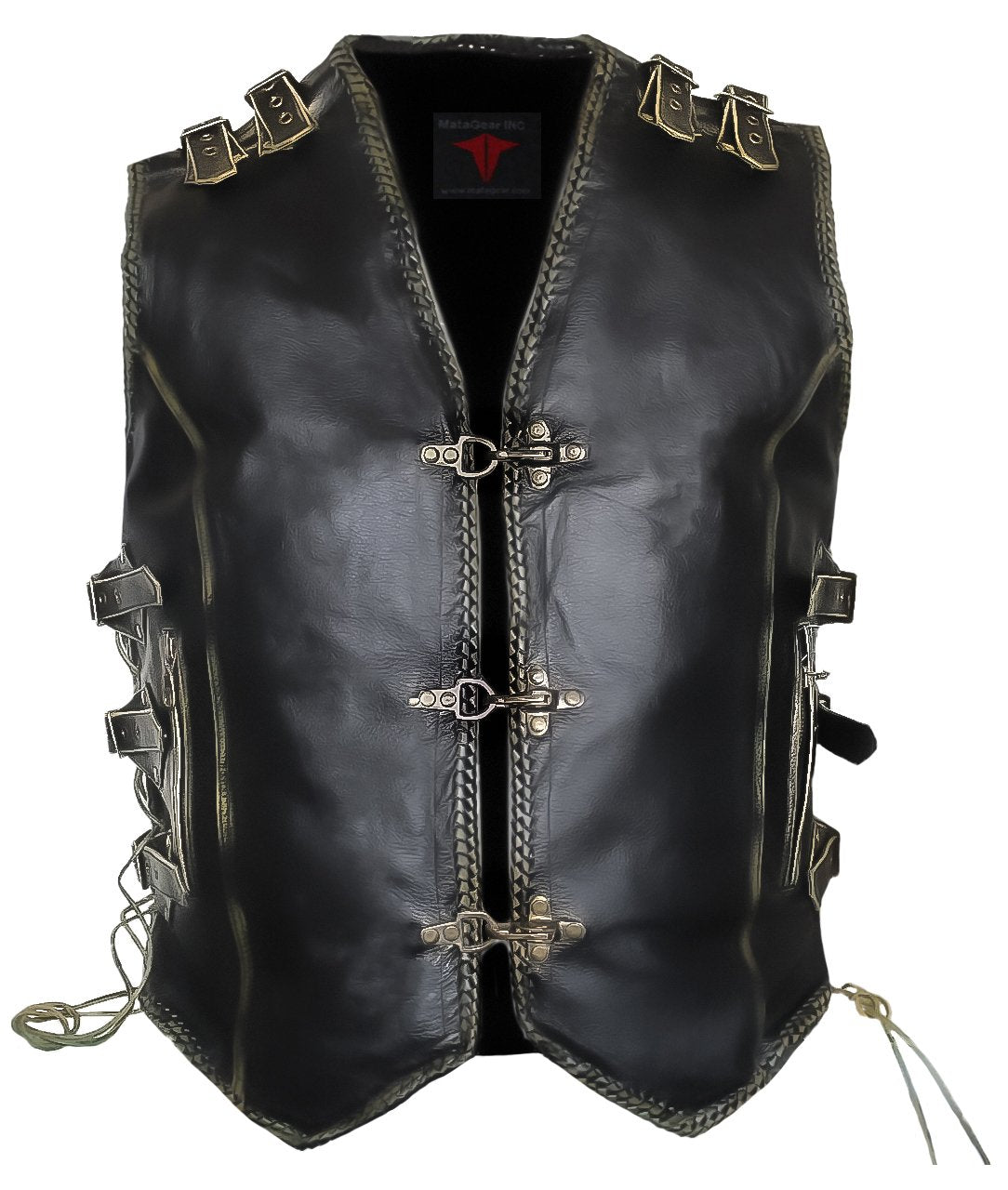 MG446 Mens Motorcycle Vest image 1