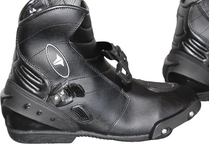 MOTORCYCLE RSS1-T NEW RIDING BLACK VENTED SHOES/BOOTS image 4