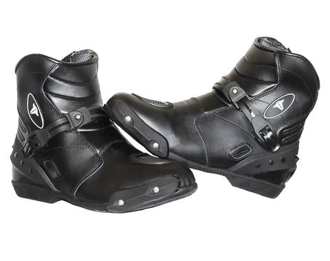 MOTORCYCLE RSS1-T NEW RIDING BLACK VENTED SHOES/BOOTS image 9