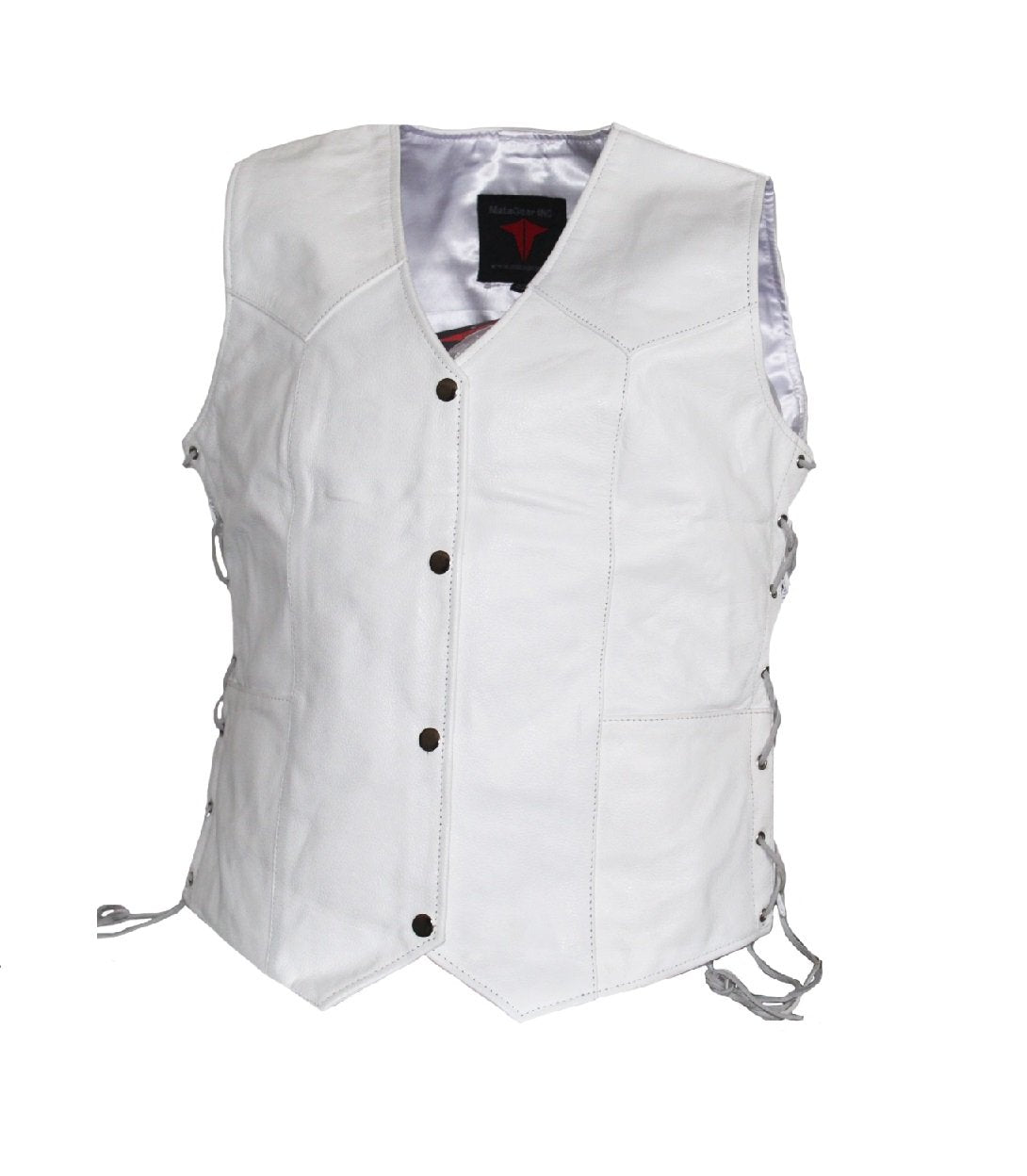 MG458 Motorcycle Women Vest image 0