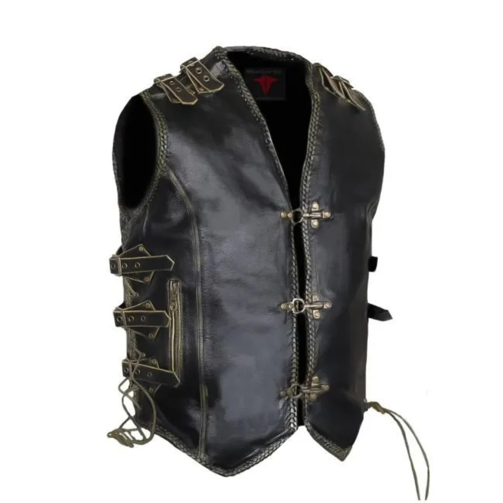 MG446 Mens Motorcycle Vest image 0
