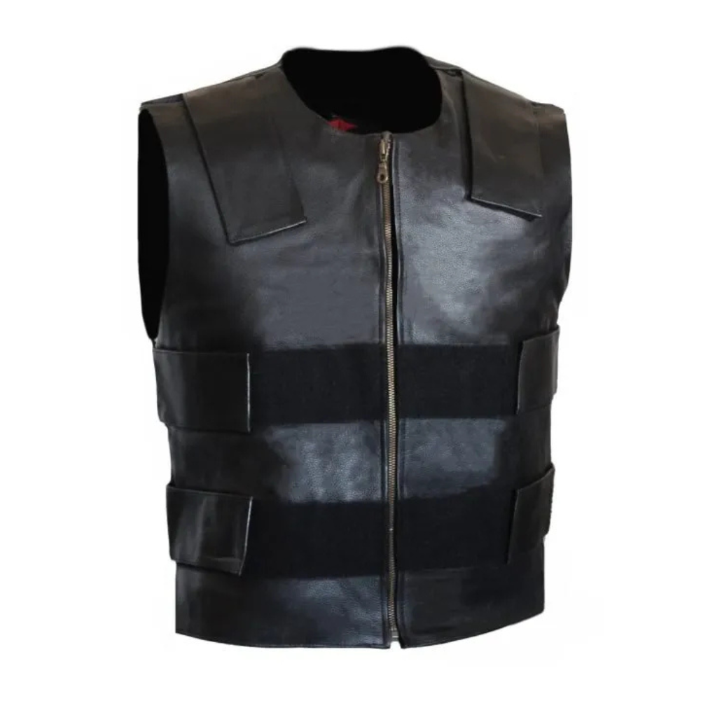MG450 Tactical Bullet Proof Style Motorcycle Vest image 0