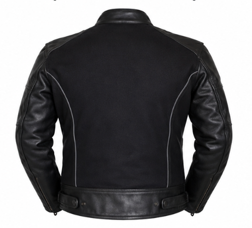 MG773 Motorcycle leather Jacket