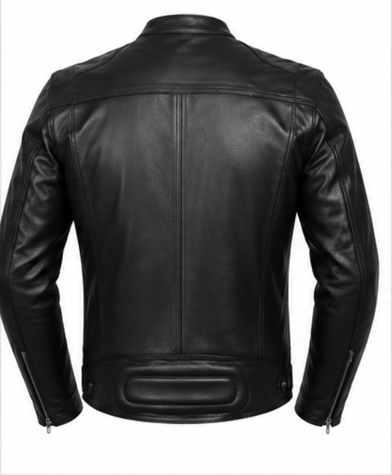 MG113 Men Motorcycle Leather Jacket
