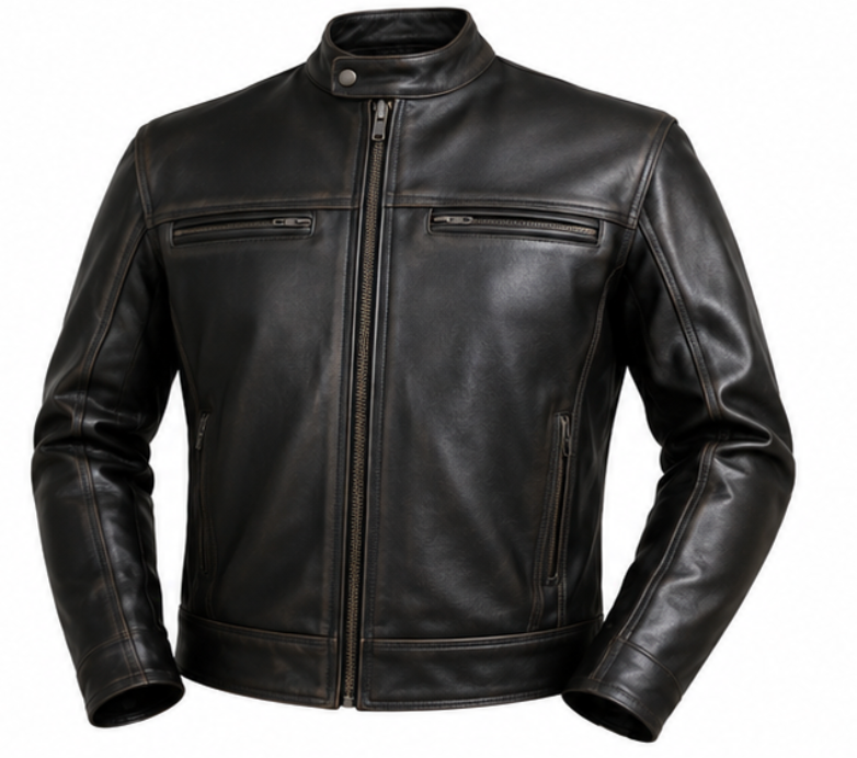 MG102 Motorcycle leather  Jacket