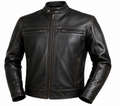 MG102 Motorcycle leather  Jacket