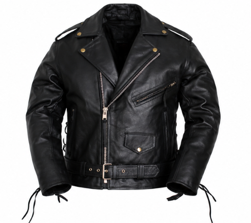 Classic MG104 Premium Motorcycle Leather Jacket
