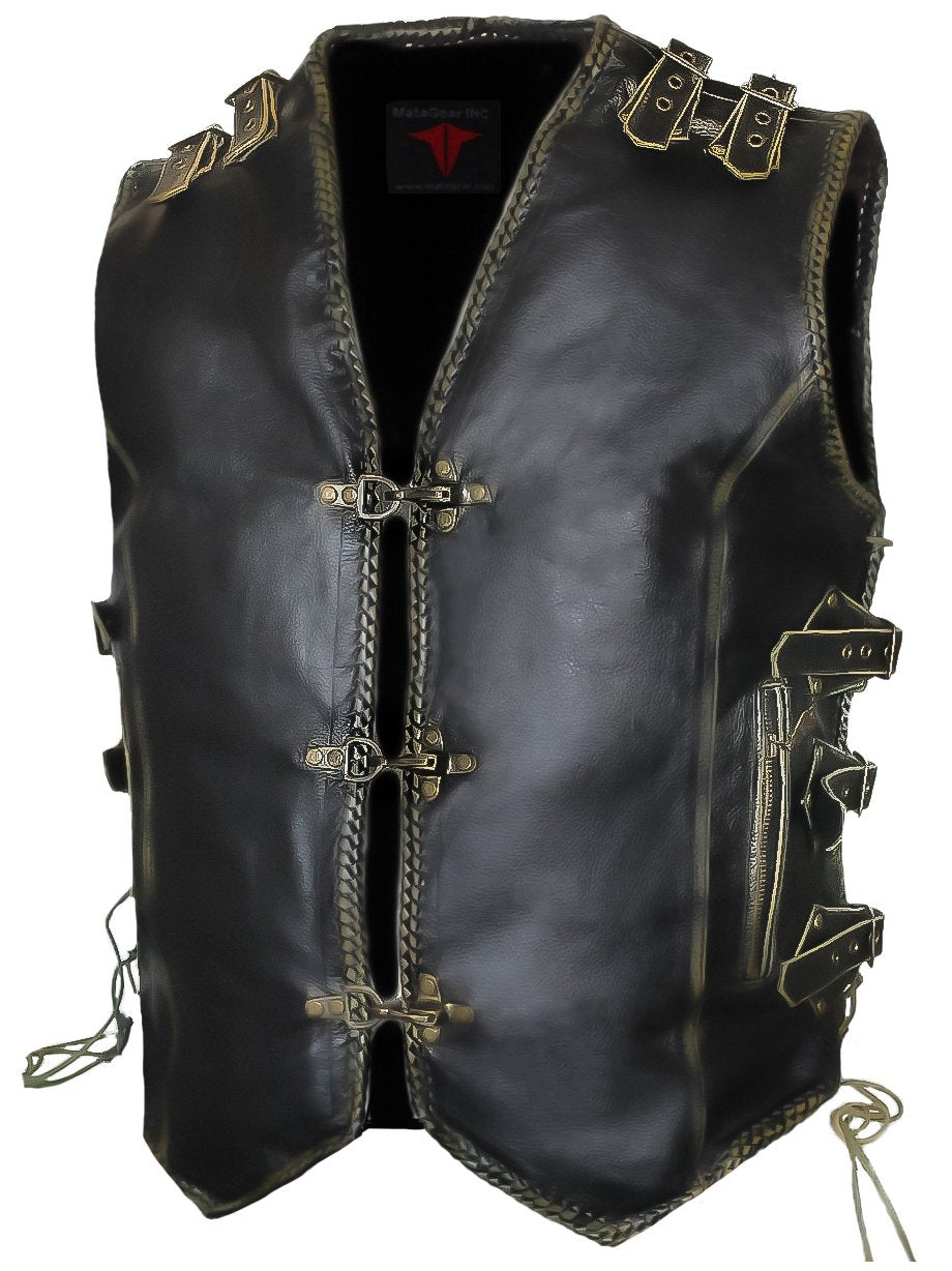 MG446 Mens Motorcycle Vest image 2