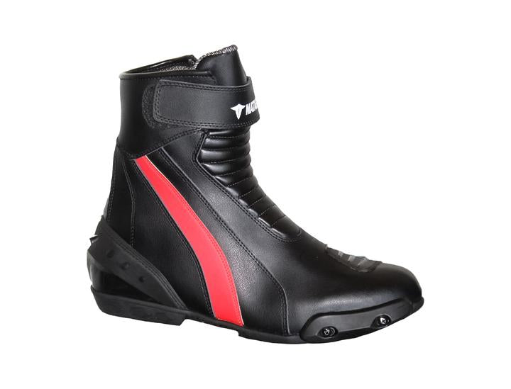MOTORCYCLE NEW RIDING 6015 RED CE RATED SHOES/BOOTS image 4