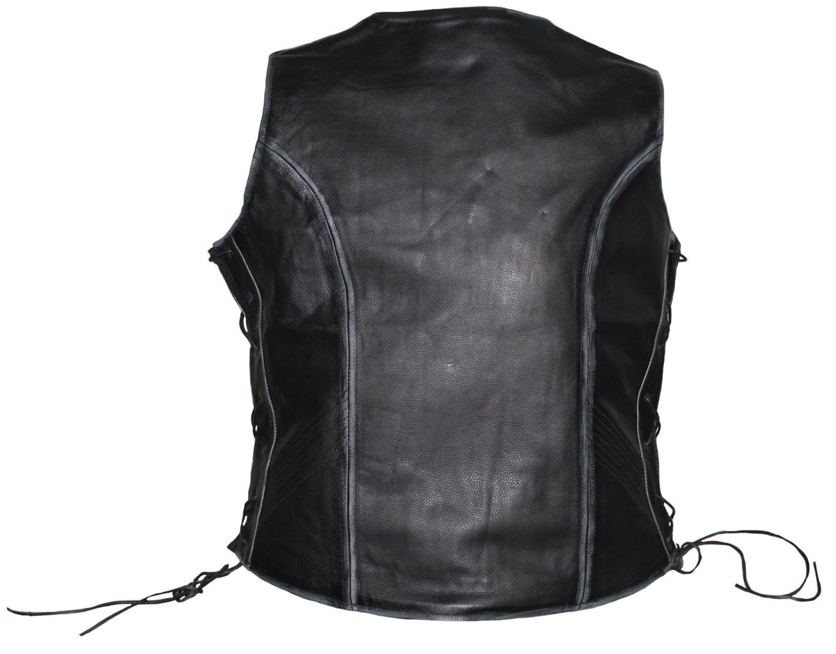 MG472 Motorcycle Ladies Vest image 4