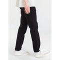 Mens New Vintage Black Slim Fit Denim Jeans with Four Pockets image 0
