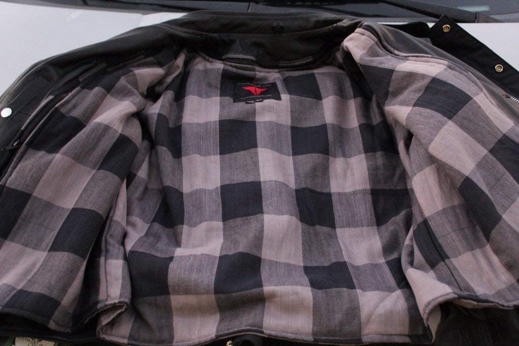MG108 Motorcycle Leather Jacket image 2