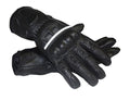 MG253 Motorcycle Black Scotchlite Gloves image 0