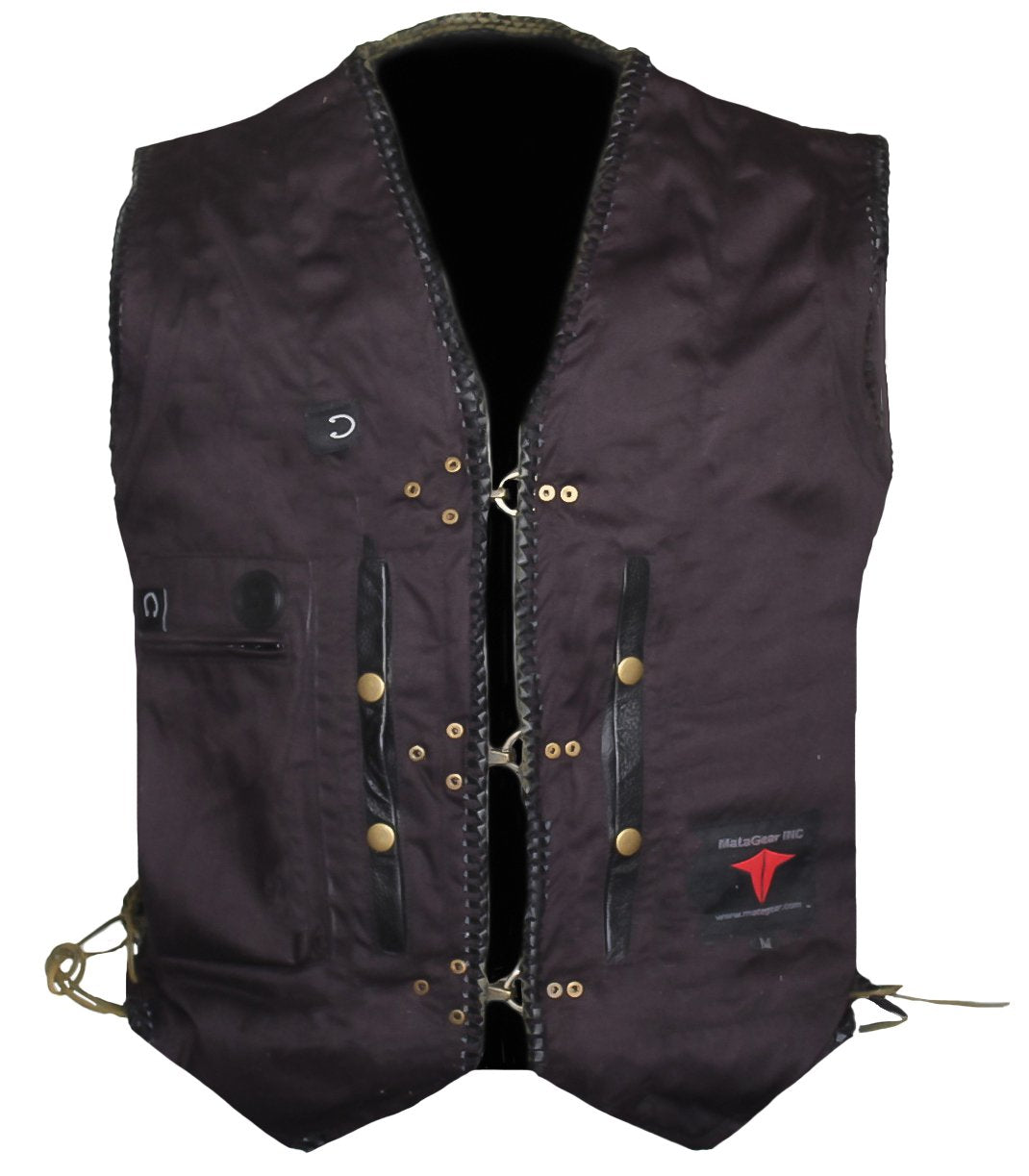 MG446 Mens Motorcycle Vest image 8