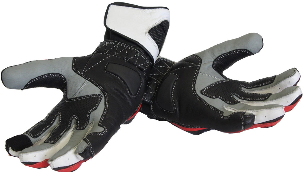 Red MG257 Pro TPR Motorcycle Gloves image 6