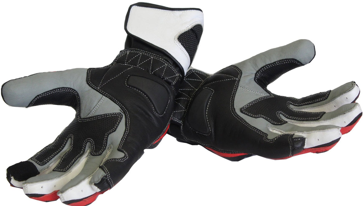 Red MG257 Pro TPR Motorcycle Gloves image 6