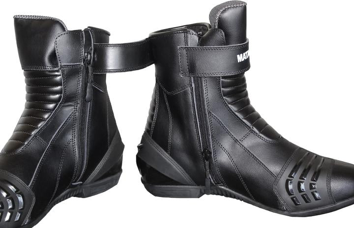 MOTORCYCLE NEW RIDING 6015 RED CE RATED SHOES/BOOTS image 7