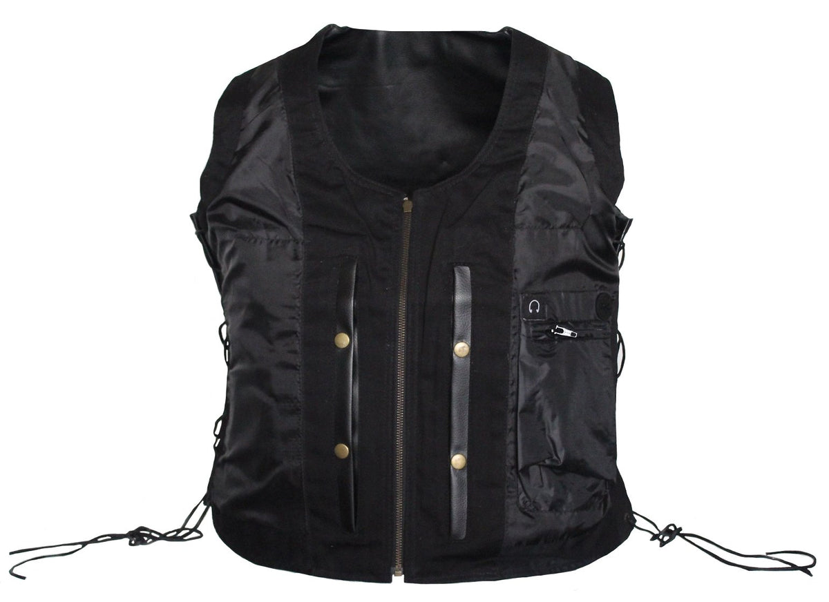 MG472 Motorcycle Ladies Vest image 6