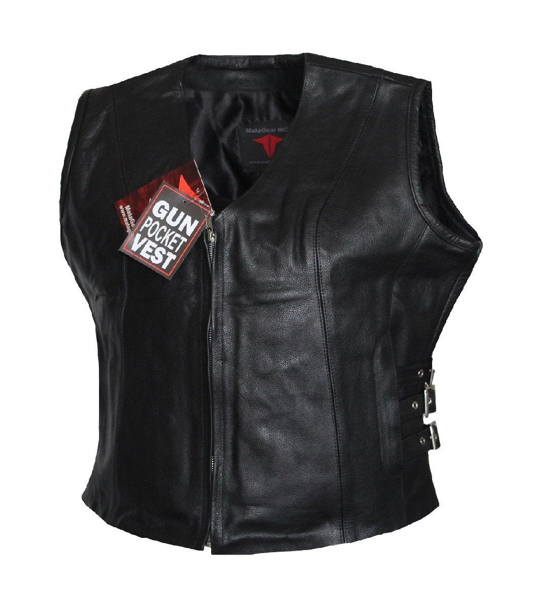 MG462 Ladies Motorcycle Vest image 0