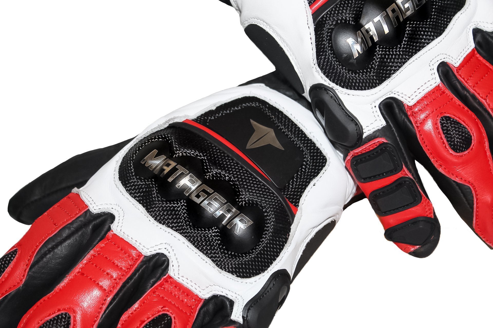 MG271 Titanium Kangaroo Motorcycle Gloves image 7